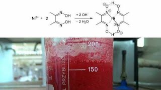 Preparation of Ni DMG complex lab Preparation of Nickel dimethylglyoxime complex [upl. by Aneehta]