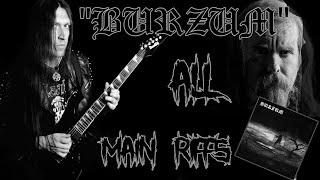 Varg Vikernes  BURZUM  All Main Riffs [upl. by Gibbon]