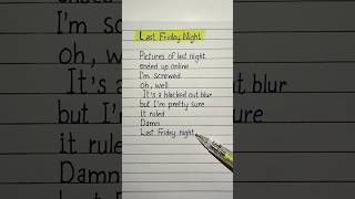 Last Friday Night TGIF Lyrics Song by Katy Perry lastfridaynight katyperry lyrics [upl. by Laurance369]