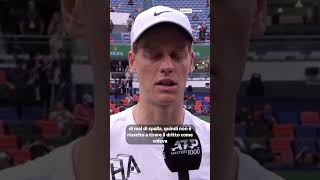 Jannik Sinner batte Medvedev e raggiunge la semifinale a Shanghai 🦊👊🇨🇳 [upl. by Ecyned]