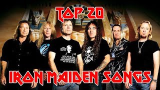 Top 20 Best Iron Maiden Songs [upl. by Ingelbert]