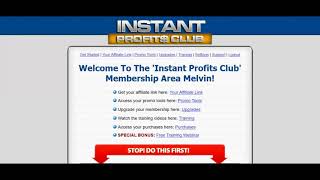 Instant Profits Club Review [upl. by Eetnod]