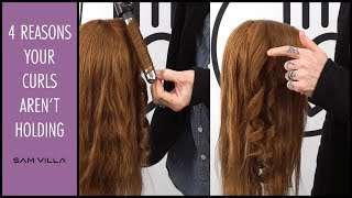 4 Reason your curls arent holding  How to make curls last longer [upl. by Leterg]