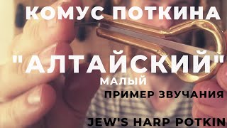 Комус Алтайский Павла Поткина Altay Jews Harp  Komus by PPotkin [upl. by Aikrehs]