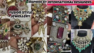 International Designer’s Jewellery Wholesaler Luxury Fusion Moissanite Polki TyaaniKundan Jewellery [upl. by Phene]