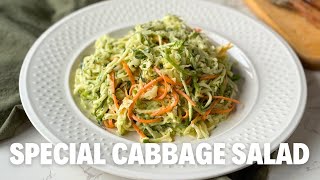 Eat this cabbage salad for dinner every day and you will lose belly fat  healthy cabbage salad 😋 [upl. by Delila]