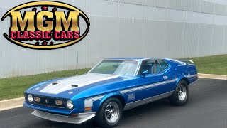 1972 Ford Mustang MACH1  FOR SALE  CALL [upl. by Menis]