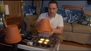 CLAY POT with TEA LIGHTS Room Heating  4HR DIY Test [upl. by Delmar]