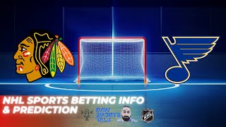 Chicago Blackhawks VS St Louis Blues 92823 NHL Preseason Betting Info amp Pick [upl. by Parnell]