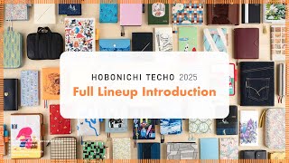 Hobonichi Techo 2025 Full Lineup Introduction  Techo Covers and Lots of Stationery [upl. by Stefano]