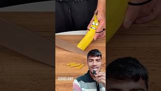 Kela ko kat ne par chips ban Raha hai  shorts  trending  funny  reels  3 on trending [upl. by Htabazile]