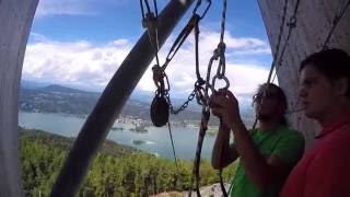 Abseiling from the Pyramidenkogel  © MarcMaurernl [upl. by Rainwater234]