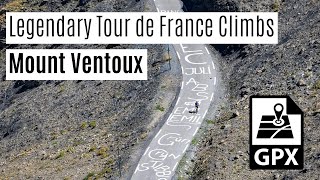 Mount Ventoux  Legendary Tour de France Climb  Cycling [upl. by Asirret]