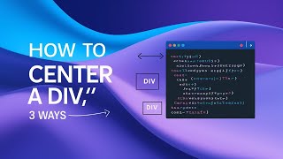 How to center a div  EASY  Center Div and Text Vertically and Horizontally [upl. by Hawkins]