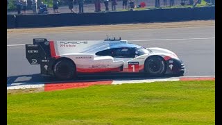 Extremely fast Porsche 919 Hybrid Evo – Brands Hatch Lap Record Attempts 2018 [upl. by Fry]