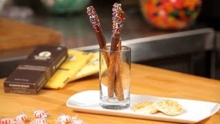 ChocolateCovered Pretzels amp Chips  Candy Making [upl. by Namyw388]