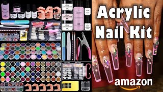 I Tried This Acrylic Nail Kit From Cooserry And Heres What [upl. by Aneem894]