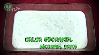 SALSA BECHAMEL  Comer Vegano Tips BÉCHAMEL SAUCE [upl. by Harahs]