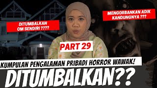 WAWAK INI DITUMB4LKAN   KISAH HORROR WAWAK PART 29 [upl. by Aieki]