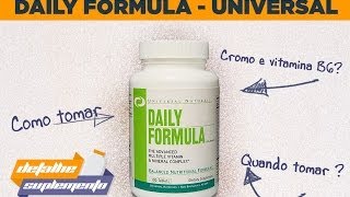 Detalhando  Daily Formula Complexo Vitamínico [upl. by Adihsaar]