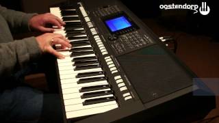 Yamaha PSRS750 keyboard sound demo [upl. by Nodyroc]