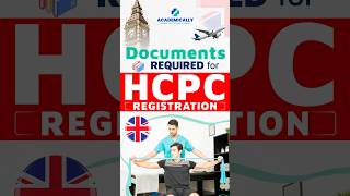 Documents Required for HCPC Registration shorts hcpcregistration hcpc drakramahmad academically [upl. by Oriel]