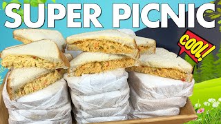 Receta de SANDWICH DE POLLO fácil y rápido para TODA ocasión desde un picnic o una reunión familiar [upl. by Naitsirk]