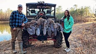 Beaver trapping with my wife Can she handle it [upl. by Osrick]