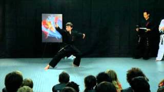 The Last Airbenders Noah Ringer talks with ATA Martial Arts at XMA HQ [upl. by Eenrahc]