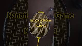 Nyaring juga Yonex Nanoflare 1000 Game x Nanogy 98 [upl. by Noemys]