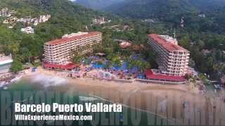 Aerial Views of Mismaloya Beach amp Barcelo Resort Puerto Vallarta [upl. by Leiser]