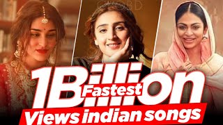 Fastest 1 Billion Views on YouTube  Indian Songs  Bollywood Blockbuster Hit Song [upl. by Recnal]