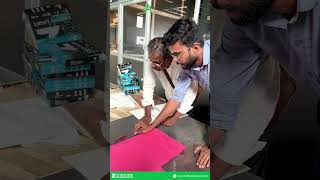 Flexo Drum Printing Machine Live Demo  Five Fingers Exports India Pvt Ltd [upl. by Ahtnama686]