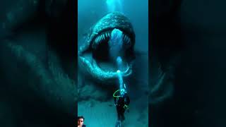 PivotzoneNL Thalassophobia Fear of oceanshorts music thalassophobia ocean scary shark [upl. by Ihskaneem]