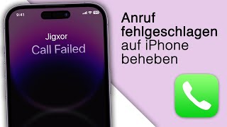 Anruf Fehlgeschlagen auf iPhone Anrufen geht nicht 8 Lösungen [upl. by Yatnahc409]