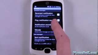 How To Set Text Message Notification SoundRingtone for Android [upl. by Pauiie]