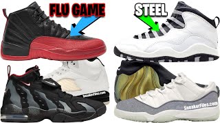 AIR JORDAN 12 FLU GAME 2025 JORDAN 10 STEEL AJ 11 LOW YEAR OF THE SNAKE DT MAX 96 FALCONS  MORE [upl. by Nnaer]