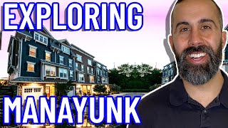 Walking Tour of MANAYUNK in Philadelphia Pennsylvania  Manayunk Philadelphia Pennsylvania REVEALED [upl. by Budworth464]