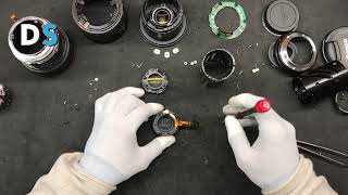 How to repair Canon lens EF 24105 F4 II USM L  Error 01 broken flex [upl. by Tlok]