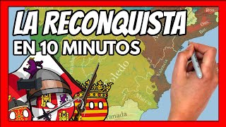 ✅ La RECONQUISTA de la PENÍNSULA IBÉRICA en 11 minutos  Resumen fácil y divertido [upl. by Manoop]