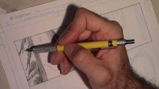 Talking Comics and Art with Aaron Lopresti Episode 5 Comic Penciling Demonstration [upl. by Mullac]