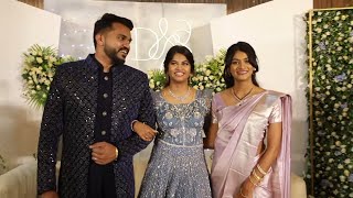 Sharon angel stella Ramola amp Daniel reception drpaul Dhinakaran daughter sweety😍pls sub🙏 [upl. by Flan301]