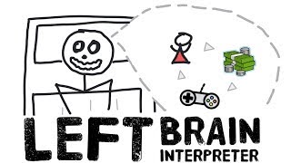 LEFT BRAIN INTERPRETER  SPLIT BRAIN EXPERIMENTS  GAZZANIGA  SPERRY [upl. by Canute]