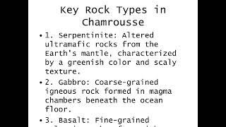 Chamrousse Ophiolite Presentation Detailed [upl. by Harness93]