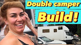 £200 Transit CAMPER CONVERSION Start of the £1000🤦🏼‍♂️LUTON BUBGET CAMPER [upl. by Michi]