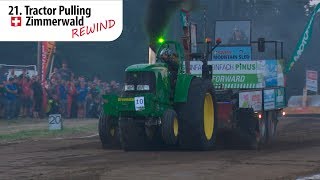 21 Tractor Pulling Zimmerwald 2018 Rewind [upl. by Dick586]