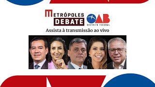 Debate OABDF candidatos à presidência discutem propostas [upl. by Forrer]