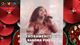 SANDRA PIRES  PODEROSAMENTE VIVO  REAL DRUM COVER  🎧🎧 [upl. by Shaer]