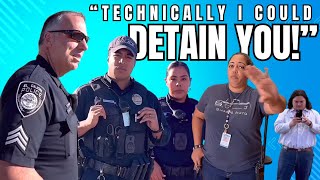 EL CAJON COP TAKES THE WALK OF SHAME  First Amendment Audit [upl. by Eibbed]