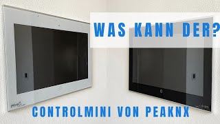 Welchen Visualisierung Touch Panel habe ich verbaut PEAKNX Controlmini I BAB Eibport I Doorbird I [upl. by Ruffi]